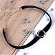 Gothic Style Velours Cord Choker Necklaces NJEW-Q291-36-2
