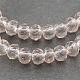 (Clearance Sale)Transparent Glass Beads Strands GLAA-R135-3mm-12-1