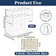 Porte-stylo acrylique&nbsp;OFST-WH0004-052-2