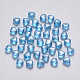 Perlas de vidrio pintado en aerosol transparente X-GLAA-R211-02-B02-1