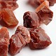 Nuggets Natural Red Agate Gemstone Bead Strands G-J332-A13-1
