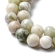 Chapelets de perles de jade paix naturelle G-E598-04C-3