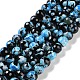 Naturelles feu crépitent agate perles brins&nbsp;G-M437-A01-01H-2