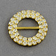 Brillant anneau de mariage ruban d'invitation boucles X-RB-R007-27mm-02-1