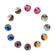 Cheriswelry 180pcs 6 Farben natürliche Achatperlen G-CW0001-05-3