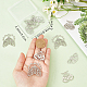 12 шт. 3 подвески из нержавеющей стали 201 STAS-CN0001-30-3