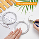 DIY Wire Wrapped Jewelry Kits DIY-BC0011-81B-02-4