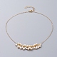 Soldered Brass Cable Chain Necklaces NJEW-JN02708-2
