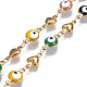 304 Stainless Steel Enamel Chains CHS-P006-06G-2