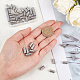 CHGCRAFT 50pcs 6mm Stainless Steel Column Grooved Beads Silver Tube Spacer Loose Beads for DIY Bracelet Necklace Jewelry Making STAS-CA0001-10P-5
