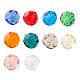 Faceted Round Imitation Austrian Crystal Bead Strands G-PH0004-09-2