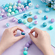 PH PandaHall 50pcs Chunk Beads FIND-PH0007-04B-7