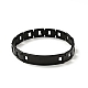 304 bracelet chaînes à maillons solides empilables en acier inoxydable BJEW-G649-14-3