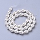 Perlas de perlas de concha pulidas BSHE-L042-A05-3