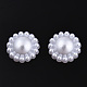 Cabujones de perlas de imitación de plástico ABS SACR-R861-12mm-Z9-2