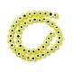 Chapelets de perles vernissées manuelles LAMP-F023-B02-3