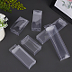 AHANDMAKER PVC Plastic Box 30 Pieces Rectangle Foldable Transparent Storage Boxes with Hang Hole Clear Plastic Gift Boxes for Wedding Christmas Birthday Party Shower Favors CON-WH0076-15A-5
