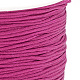 ナイロン糸  中国語結びコード  赤ミディアム紫  0.4mm  約174.98ヤード（160m）/ロール NWIR-Q008B-129-3
