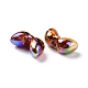 Placcatura uv perline acriliche iridescenti arcobaleno PACR-H003-08-3