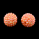 Perles de strass en résine de couleur AB RESI-S315-18x20-18-1