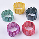 Eau douce shell perles bracelets extensibles BJEW-S278-003-1