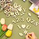 DIY Wood Alphanumeric Sticker Crafts DIY-WH0302-94-3