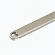 Pezzi grezzi per braccialetti in acciaio inossidabile DIY-H134-04P-3