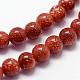 Goldstone Beads Strands G-N0200-01A-3mm-3