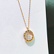925 подвесные стерлингового серебра ожерелья NJEW-BB70561-C-1