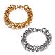 304 Stainless Steel Twisted Chain Bracelets BJEW-G511-10-1