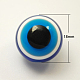 Round Evil Eye Resin Beads X-RESI-R036-18mm-1