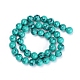 Perles turquoise brin synthétique TURQ-H063-4mm-02-2