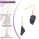ANATTASOUL 9 Style 9 Style Natural Gemstone Nugget Dangle Earrings G-AN0001-01-3