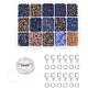 Pandahall elite 15 kit de fabricación de joyas de perlas de vidrio de color DIY-PH0024-81-1