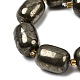 Natürliche Pyrit Perlen Stränge&nbsp;G-Z131-D01-01-4