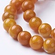 Natural Agate Beads Strands G-G754-08-8mm-3