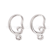 Латунные крючки для сережек KK-F828-02P