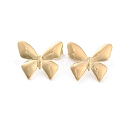 Серьги-гвоздики из нержавеющей стали 304 EJEW-H115-11G