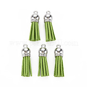 Искусственные замши кисточкой подвесные украшения FIND-R095-018P