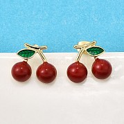 Серьги-гвоздики из латуни EJEW-G430-06A-G