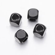 Бусины из нержавеющей стали 304 STAS-F136-01B-4x4mm