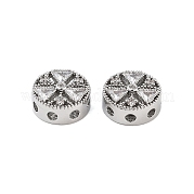Латунные микропаве из прозрачного кубического циркония KK-Z059-04P