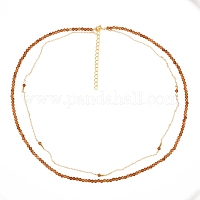 Natural Garnet Beads Strands, Faceted, Round, 4mm, Hole: 1mm, about  91pcs/strand, 15 inch(38.5cm)