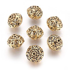 Tibetan Silberlegierung beads X-K08SC032