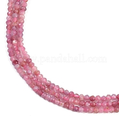 Natürliche rosa Turmalin Perlen Stränge&nbsp;G-F782-A04-01