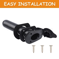 Portacanne per barche da pesca da incasso in plastica da ponte per kayak&nbsp;FIND-WH0057-01