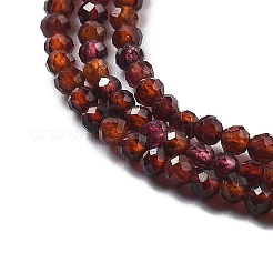 Chapelets de perles de grenat naturel&nbsp;G-H079-A01-01A