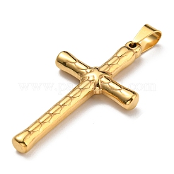 Colgantes grandes de acero inoxidable 304 con recubrimiento de PVD al vacío&nbsp;STAS-D087-06G