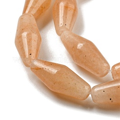 Chapelets de perles en aventurine rouge naturelle&nbsp;G-A223-A01-01
