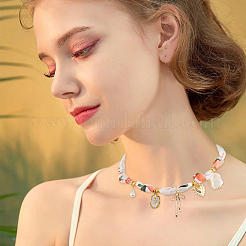 Collane con ciondolo in acciaio inossidabile 304&nbsp;NJEW-HS00026